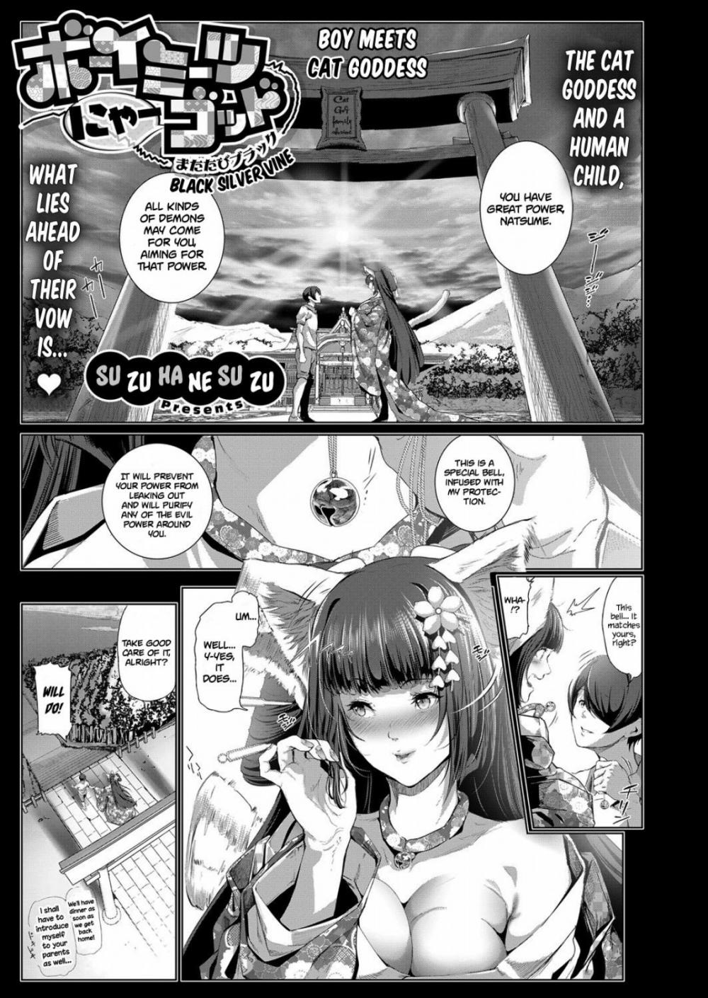 Hentai Manga Comic-Boy Meets Cat Goddess-Chapter 2-1